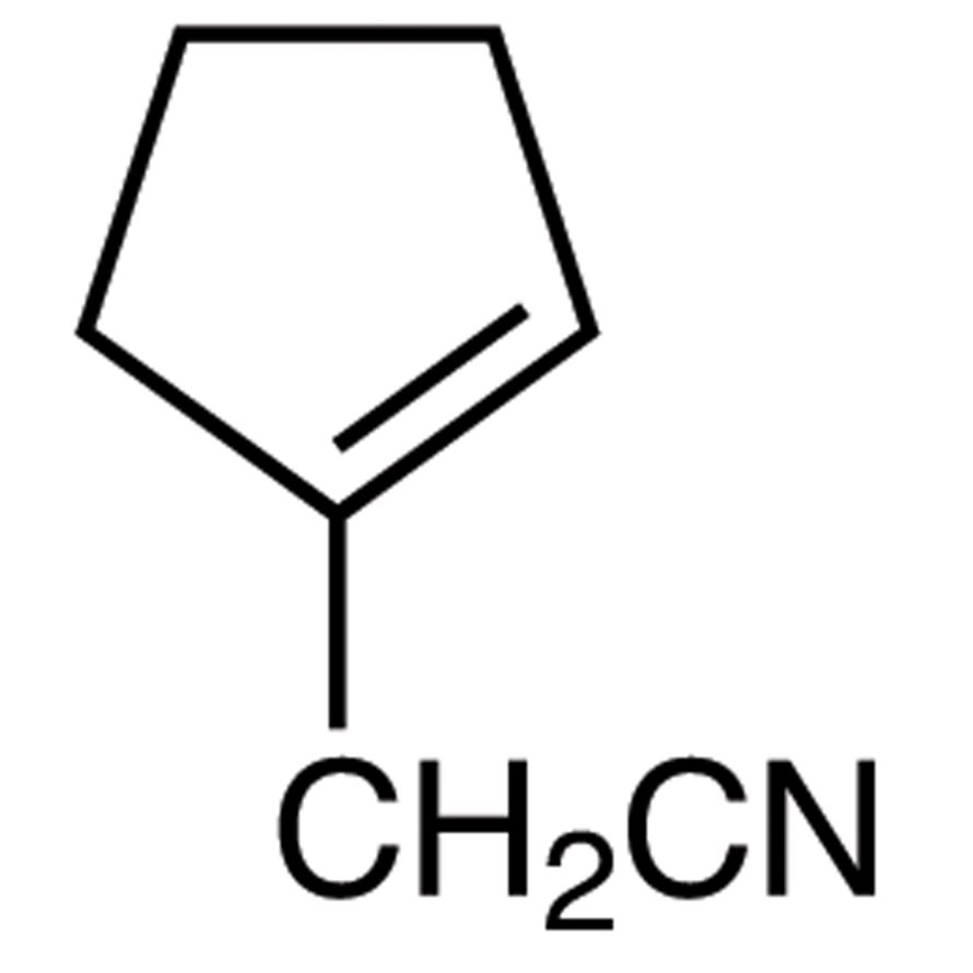 1-Cyclopentenylacetonitrile >90.0%(GC) - CAS 22734-04-9
