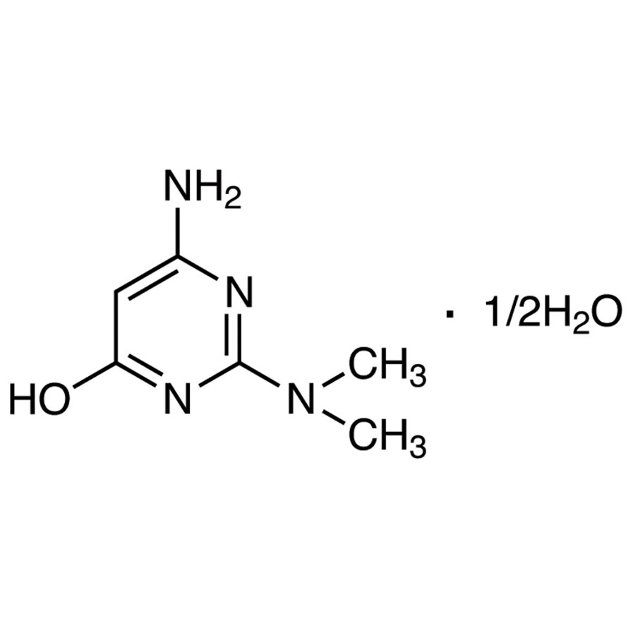 4-Amino-2-dimethylamino-6-hydroxypyrimidine Hemihydrate >98.0%(T) - CAS 76750-84-0