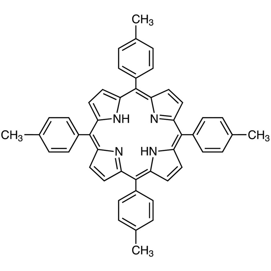 5,10,15,20-Tetrakis(p-tolyl)porphyrin >98.0%(HPLC)(N) - CAS 14527-51-6