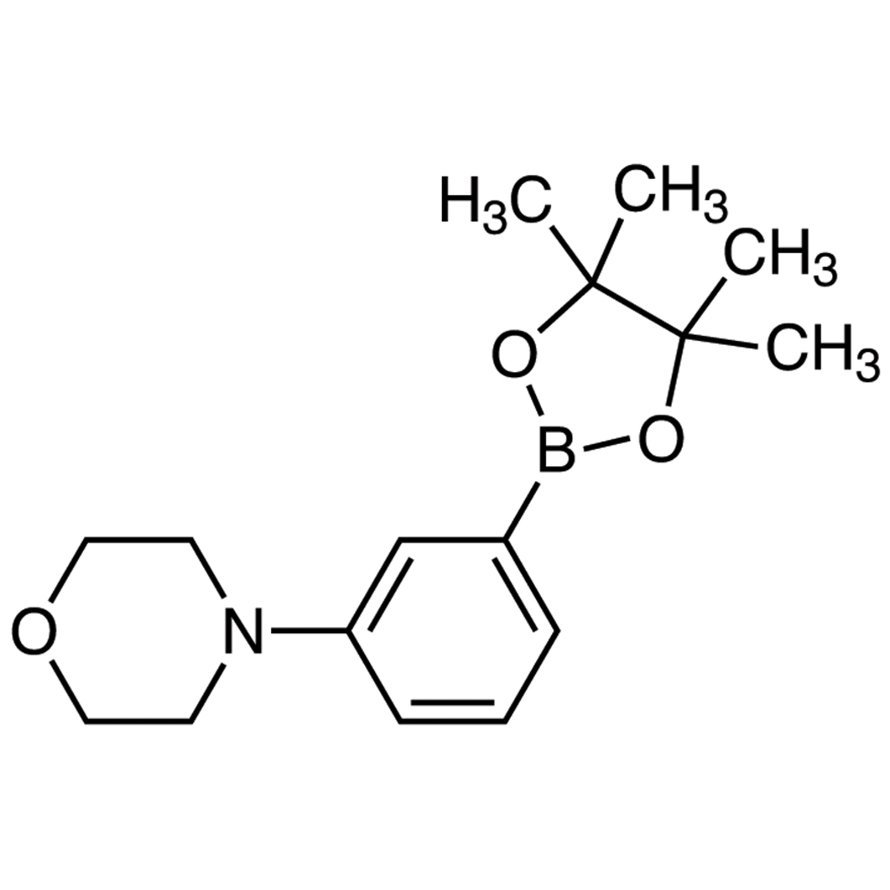 4-[3-(4,4,5,5-Tetramethyl-1,3,2-dioxaborolan-2-yl)phenyl]morpholine >98.0%(GC) - CAS 852227-95-3
