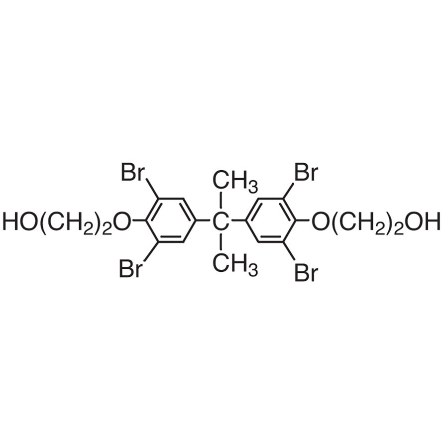 Tetrabromobisphenol A Bis(2-hydroxyethyl) Ether >93.0%(GC) - CAS 4162-45-2