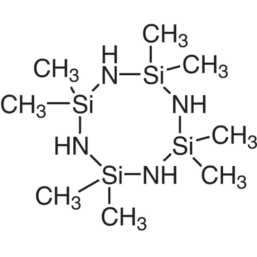 Octamethylcyclotetrasilazane >96.0%(T) - CAS 1020-84-4