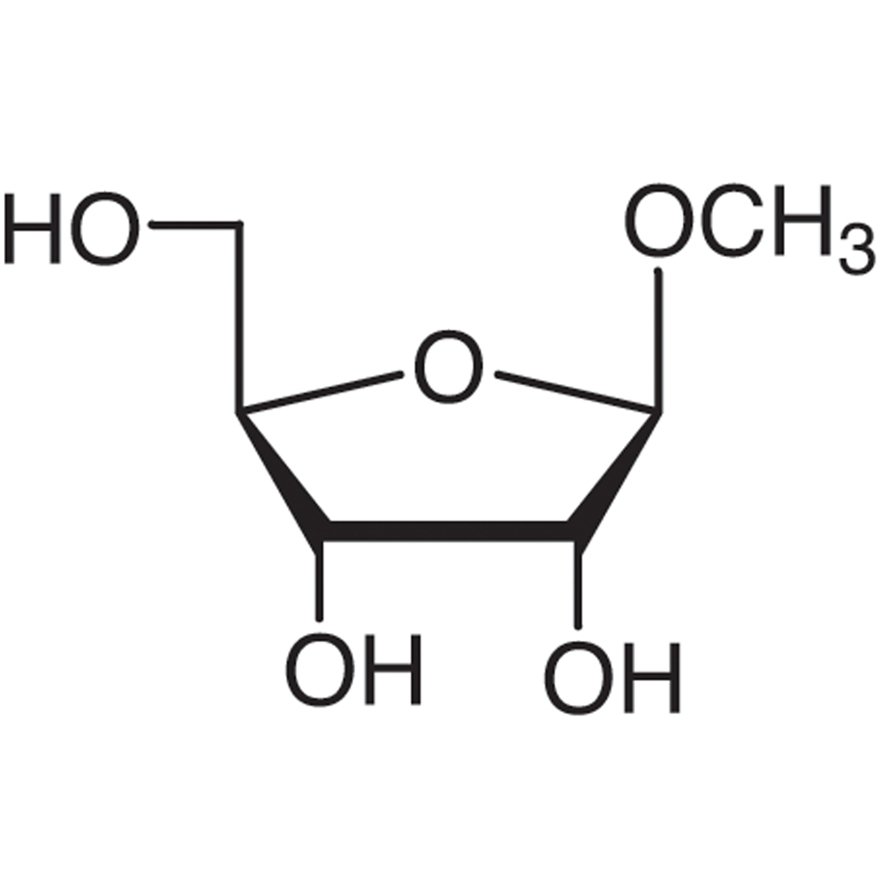 Methyl β-D-Ribofuranoside >97.0%(GC) - CAS 7473-45-2