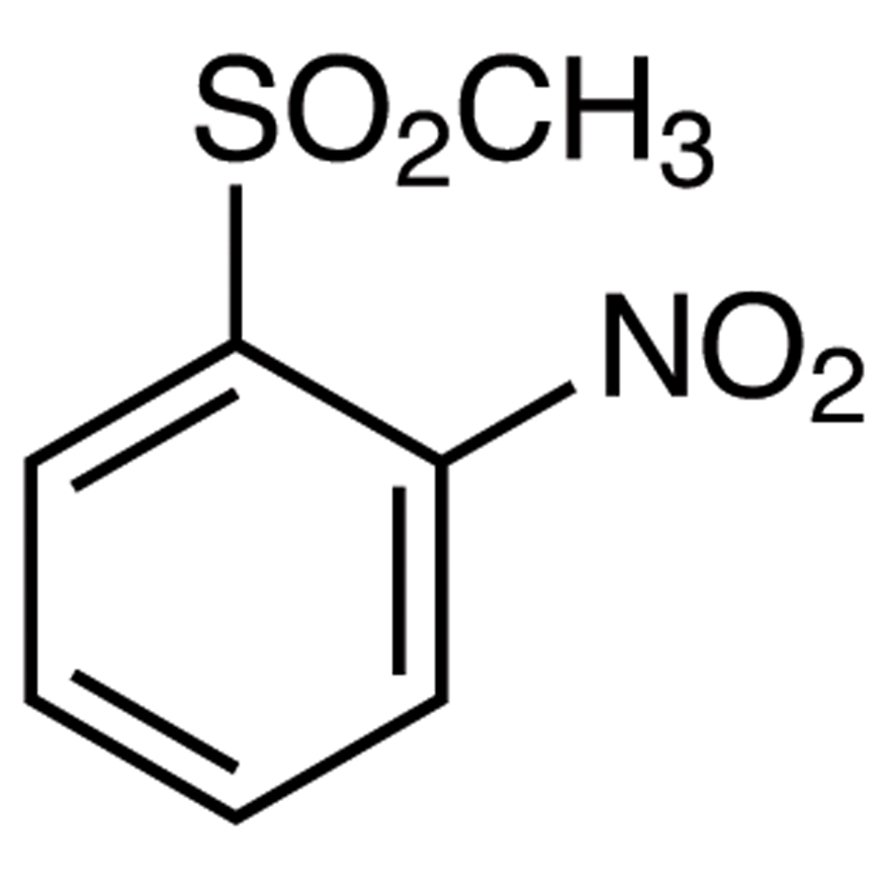 Methyl 2-Nitrophenyl Sulfone >98.0%(GC) - CAS 2976-34-3