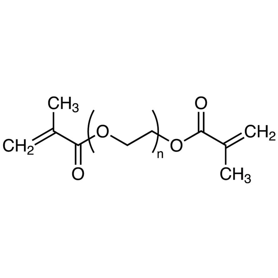 Polyethylene Glycol Dimethacrylate (n=approx. 4) (stabilized with MEHQ)  - CAS 25852-47-5