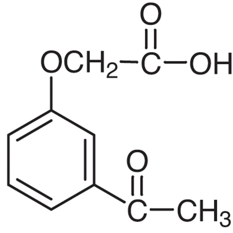 (3-Acetylphenoxy)acetic Acid >98.0%(GC)(T) - CAS 1878-80-4