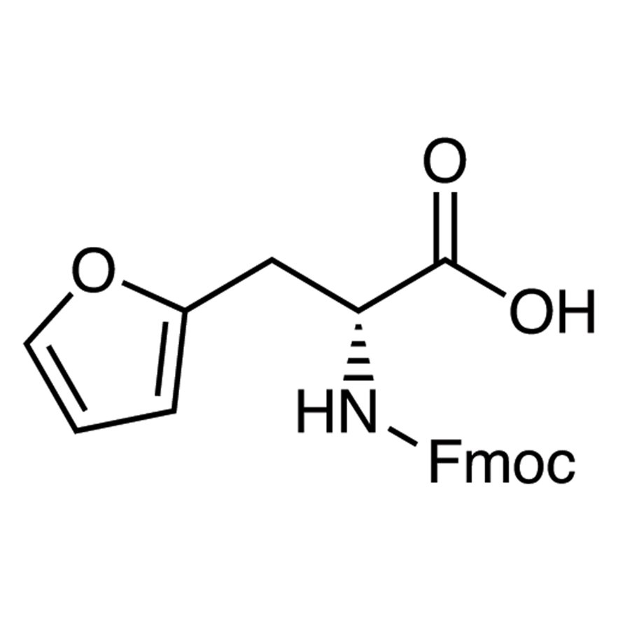 N-[(9H-Fluoren-9-ylmethoxy)carbonyl]-3-(2-furyl)-D-alanine >98.0%(T)(HPLC) - CAS 220497-85-8