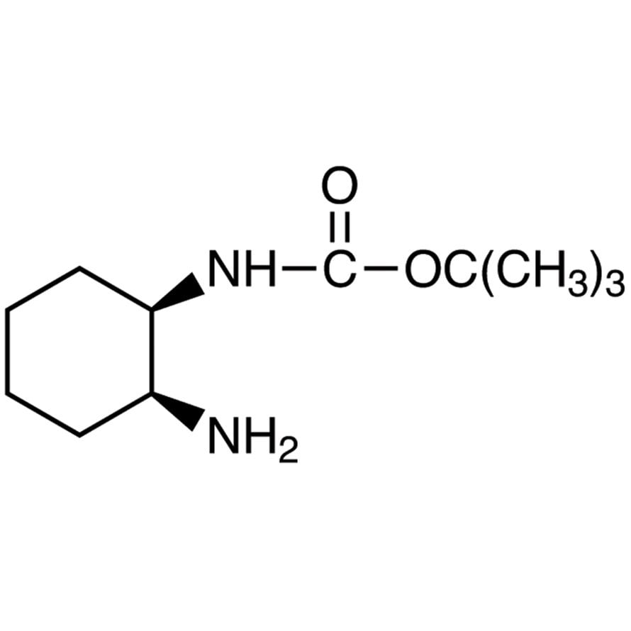 (1R,2S)-N1-(tert-Butoxycarbonyl)-1,2-cyclohexanediamine >98.0%(GC)(T) - CAS 364385-54-6