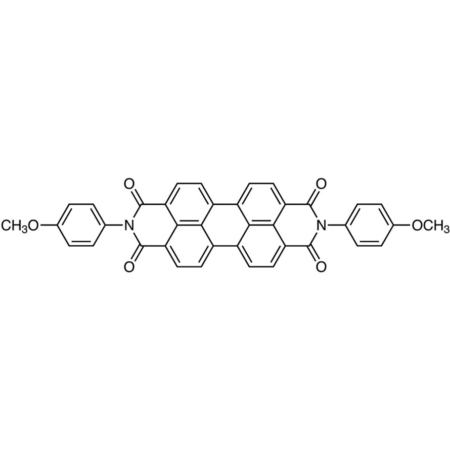 N,N'-Bis(4-methoxyphenyl)-3,4,9,10-perylenetetracarboxylic Diimide >97.0%(N) - CAS 6424-77-7