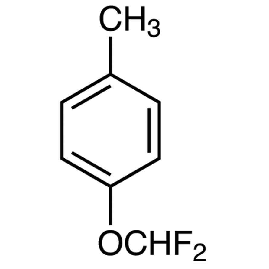 4-(Difluoromethoxy)toluene >96.0%(GC) - CAS 1583-83-1