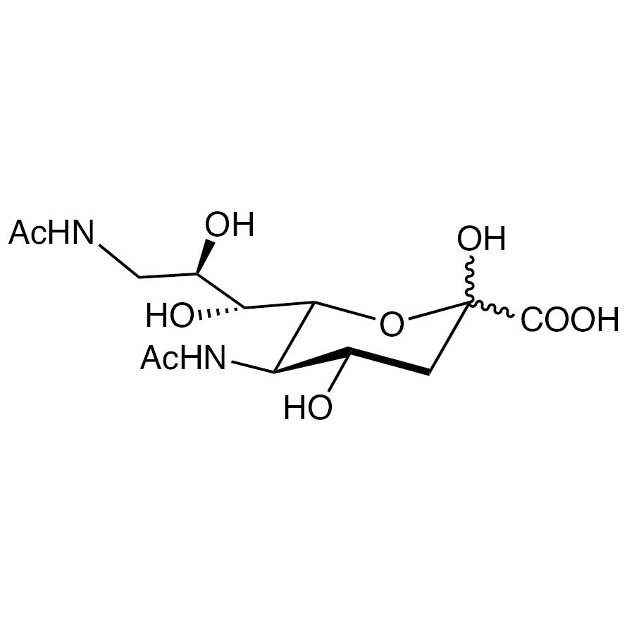 N-Acetyl-9-deoxy-9-acetamidoneuraminic Acid  - CAS 112054-78-1