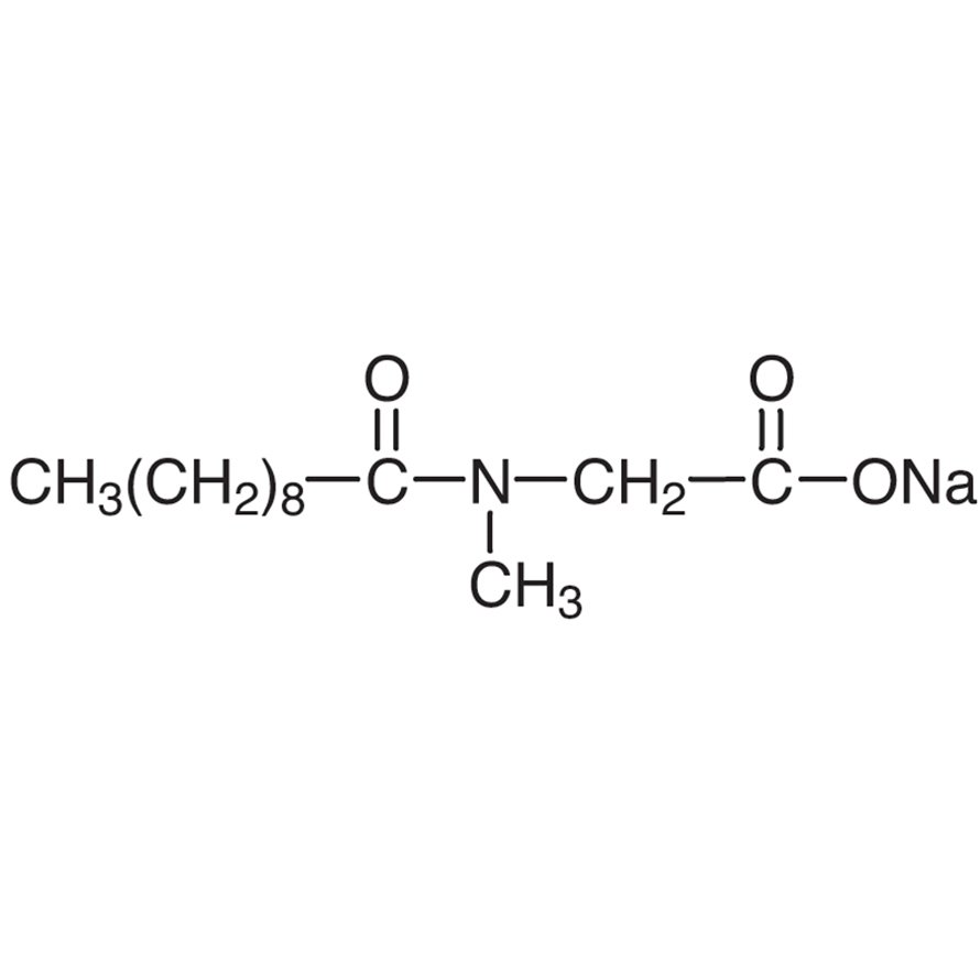 N-Decanoylsarcosine Sodium Salt >98.0%(T) - CAS 30377-07-2