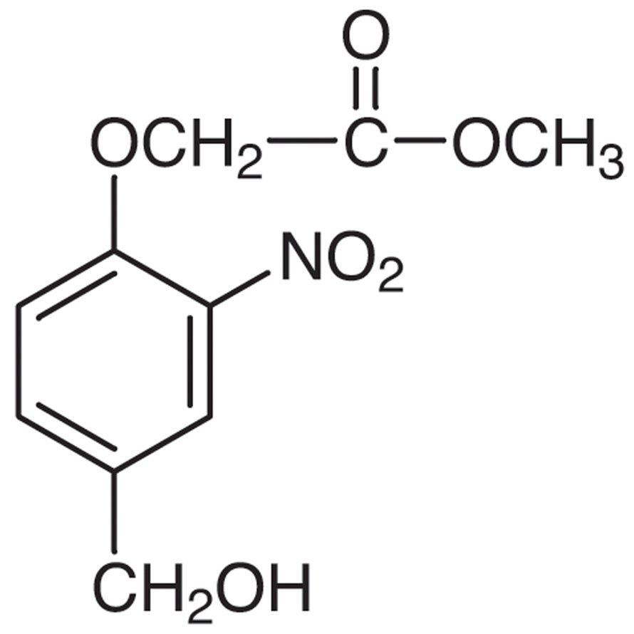 Methyl 2-[4-(Hydroxymethyl)-2-nitrophenoxy]acetate >98.0%(GC) - CAS 308815-81-8