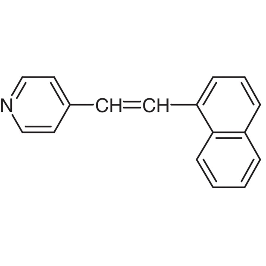 4-(1-Naphthylvinyl)pyridine >98.0%(T) - CAS 16375-56-7