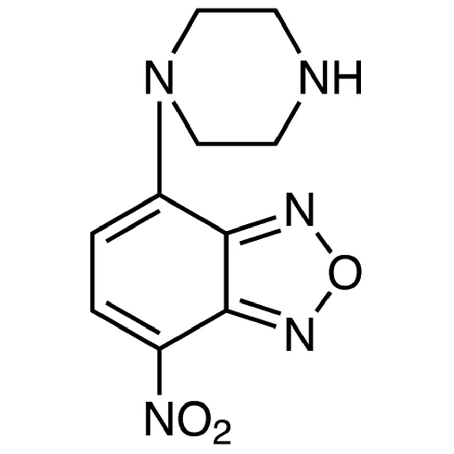 NBD-PZ (=4-Nitro-7-piperazino-2,1,3-benzoxadiazole) [for HPLC Labeling] >98.0%(T)(HPLC) - CAS 139332-66-4