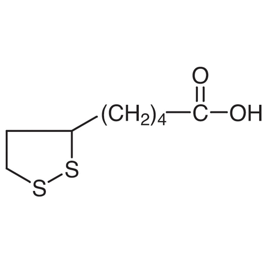 DL-α-Lipoic Acid >99.0%(T) - CAS 1077-28-7