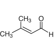 3-Methyl-2-butenal >97.0%(GC) - CAS 107-86-8