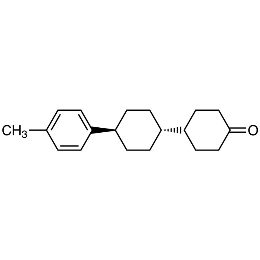 trans-4'-(p-Tolyl)-[1,1'-bi(cyclohexan)]-4-one >98.0%(GC) - CAS 125962-80-3