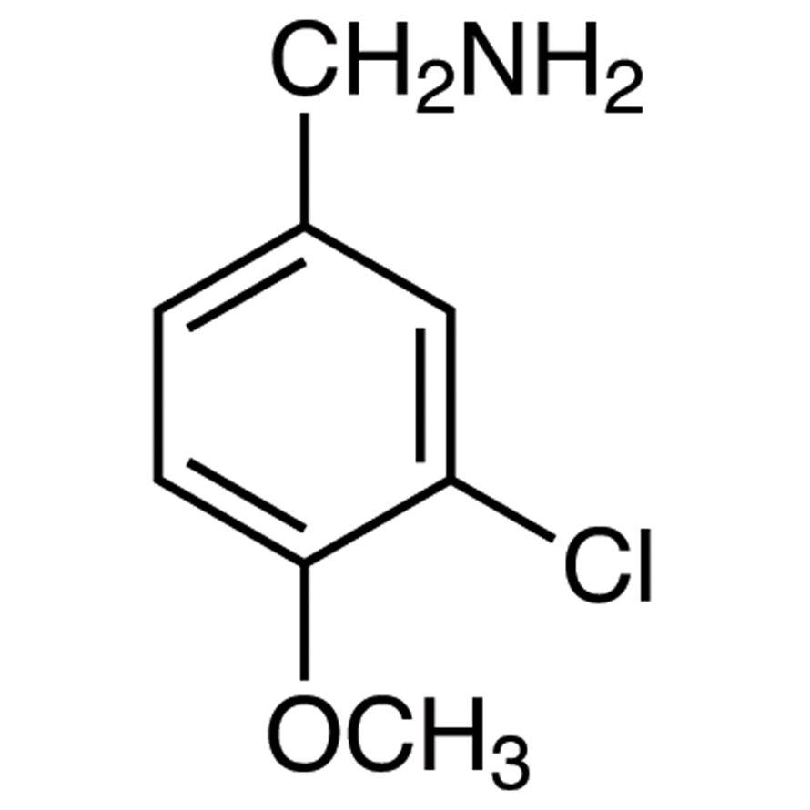 3-Chloro-4-methoxybenzylamine >98.0%(GC)(T) - CAS 115514-77-7