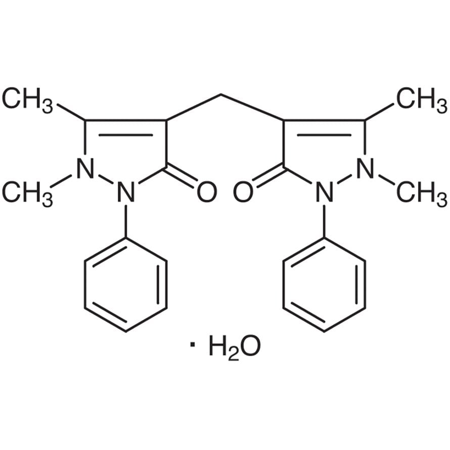 4,4'-Diantipyrylmethane Monohydrate [for Ti Analysis] >98.0%(T) - CAS 1251-85-0
