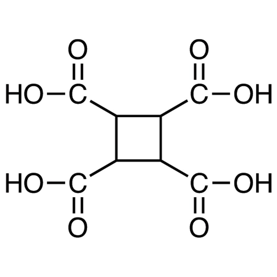 1,2,3,4-Cyclobutanetetracarboxylic Acid >98.0%(GC)(T) - CAS 53159-92-5