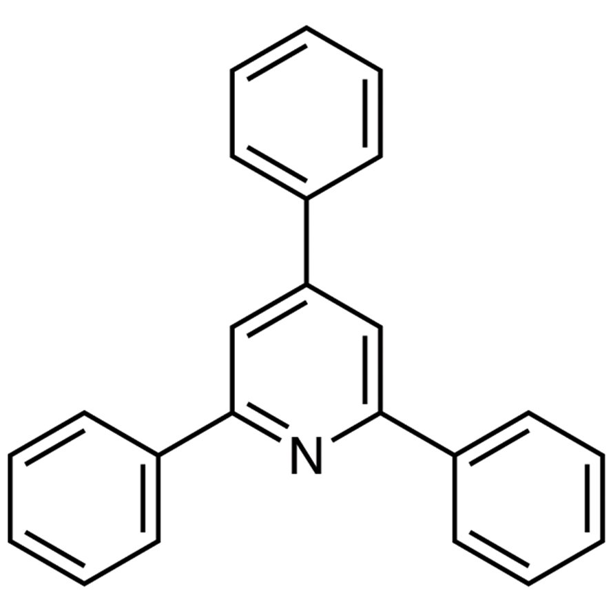 2,4,6-Triphenylpyridine >98.0%(GC) - CAS 580-35-8