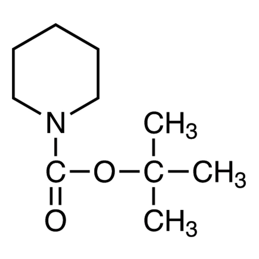 1-(tert-Butoxycarbonyl)piperidine >98.0%(GC) - CAS 75844-69-8