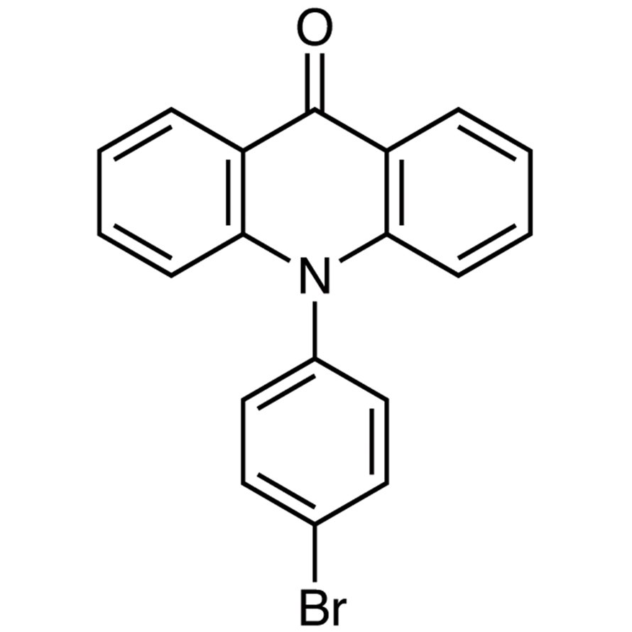 10-(4-Bromophenyl)-9(10H)-acridone >95.0%(HPLC)(N) - CAS 24275-95-4