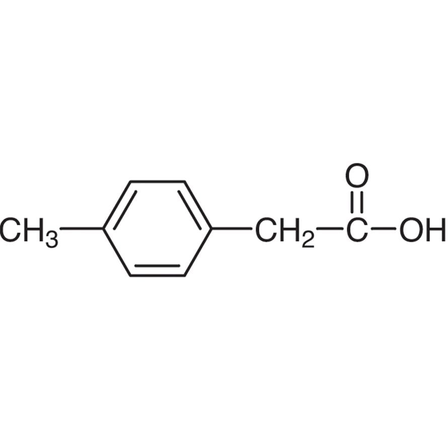 p-Tolylacetic Acid >98.0%(GC)(T) - CAS 622-47-9