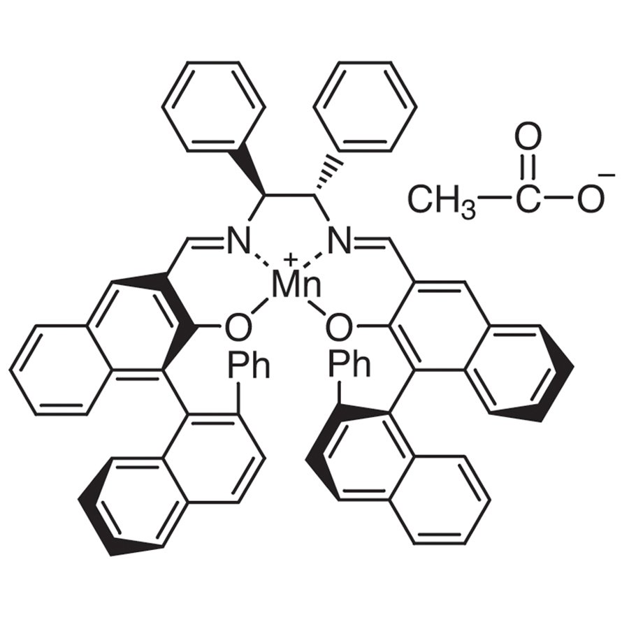 (1S,2S)-N,N'-Bis[(R)-2-hydroxy-2'-phenyl-1,1'-binaphthyl-3-ylmethylene]-1,2-diphenylethylenediaminato Manganese(III) Acetate >89.0%(T) - CAS 158052-18-7