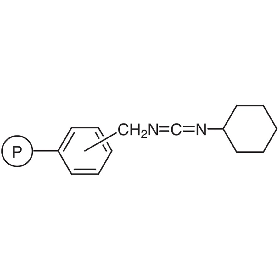 N-Cyclohexylcarbodiimidomethyl Polystyrene Resin cross-linked with 1% DVB (50-100mesh) (1.4-1.6mmol/g)