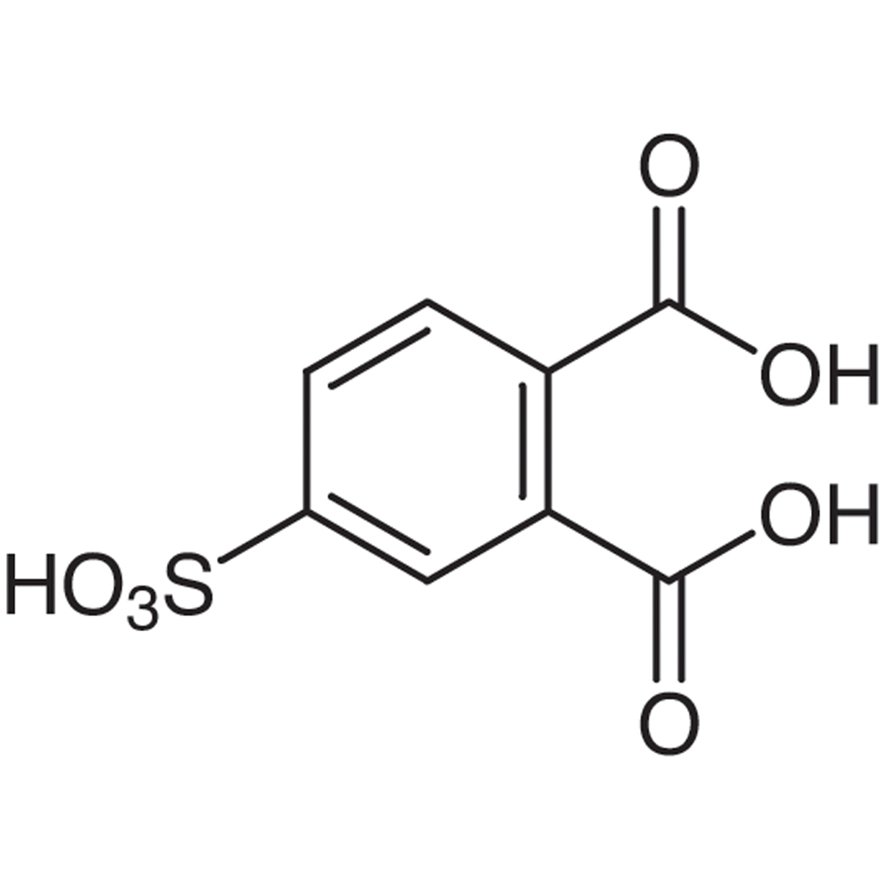 4-Sulfophthalic Acid (contains 3-Sulfophthalic Acid) (ca. 50% in Water)  - CAS 89-08-7