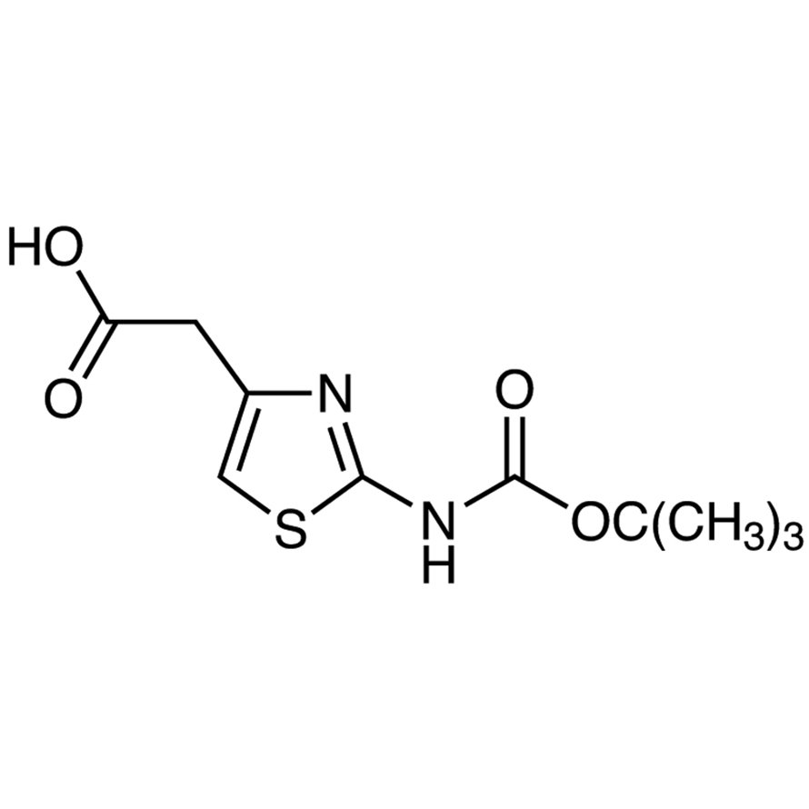 2-[2-[(tert-Butoxycarbonyl)amino]thiazol-4-yl]acetic Acid >98.0%(T)(HPLC) - CAS 89336-46-9