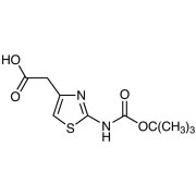 2-[2-[(tert-Butoxycarbonyl)amino]thiazol-4-yl]acetic Acid >98.0%(T)(HPLC) - CAS 89336-46-9