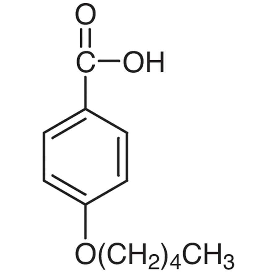 4-Amyloxybenzoic Acid >98.0%(GC)(T) - CAS 15872-41-0
