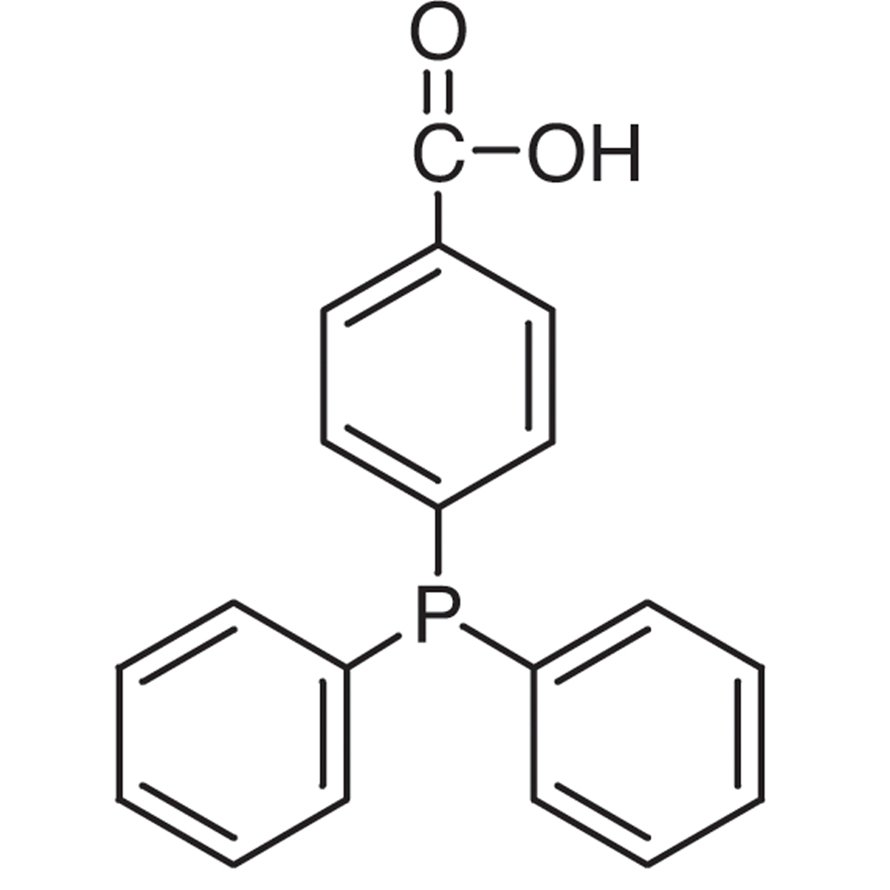 4-(Diphenylphosphino)benzoic Acid >97.0%(T)(HPLC) - CAS 2129-31-9
