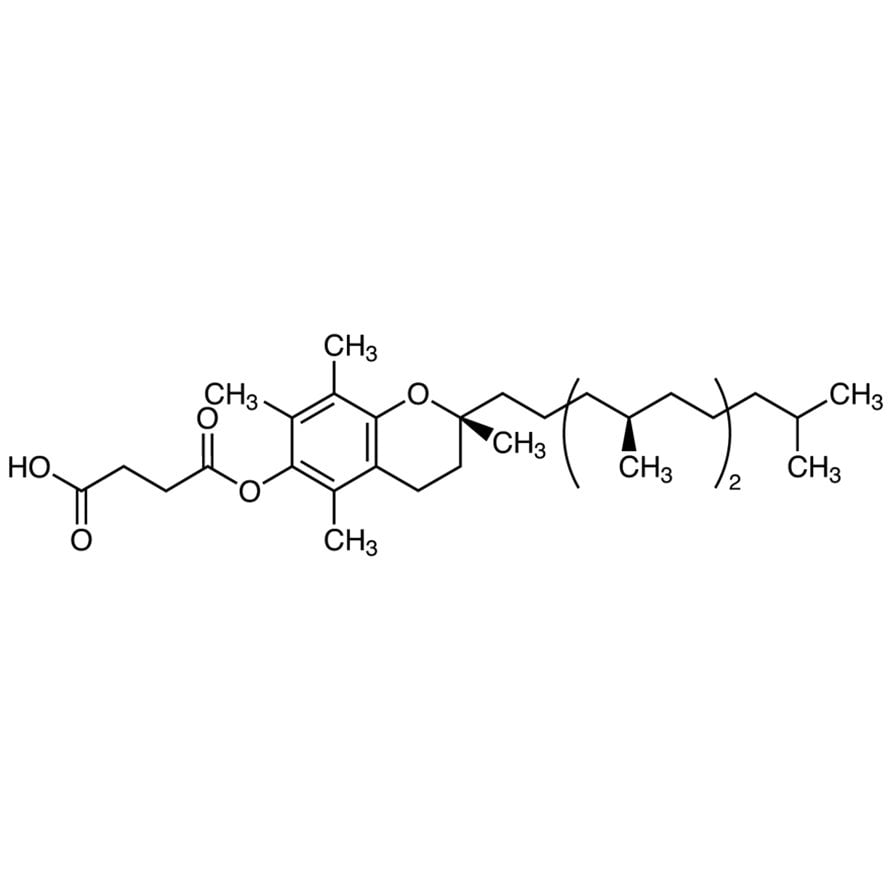 D-α-Tocopherol Succinate >97.0%(GC)(T) - CAS 4345-03-3