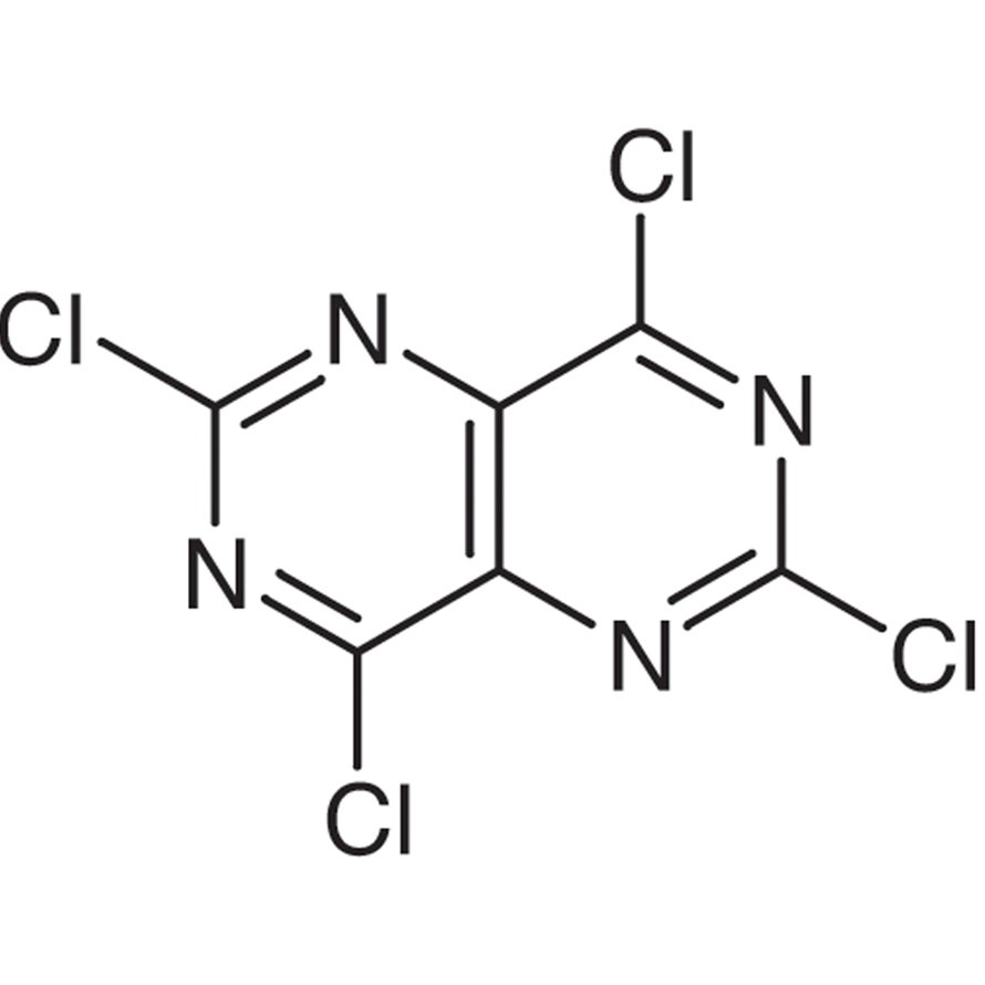 2,4,6,8-Tetrachloropyrimido[5,4-d]pyrimidine >98.0%(GC)(N) - CAS 32980-71-5