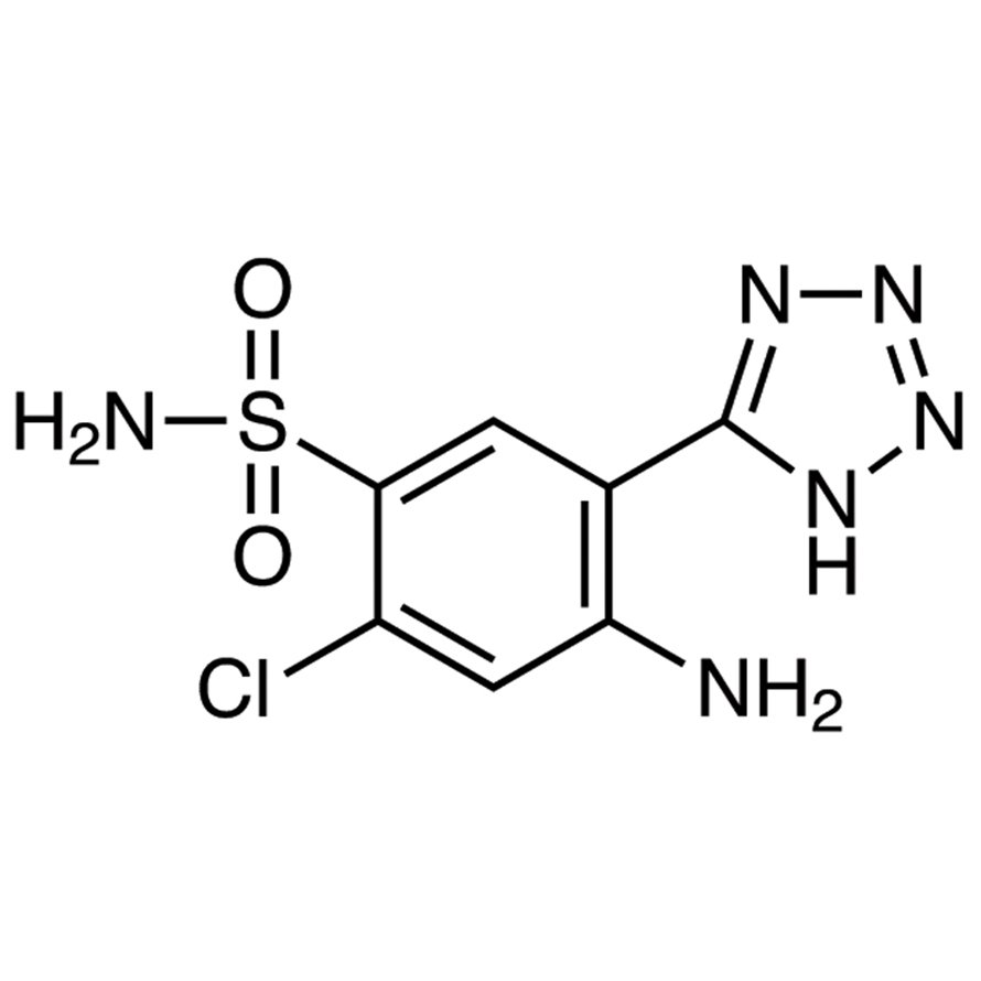 5-(2-Amino-4-chloro-5-sulfamoylphenyl)-1H-tetrazole >98.0%(HPLC) - CAS 82212-14-4