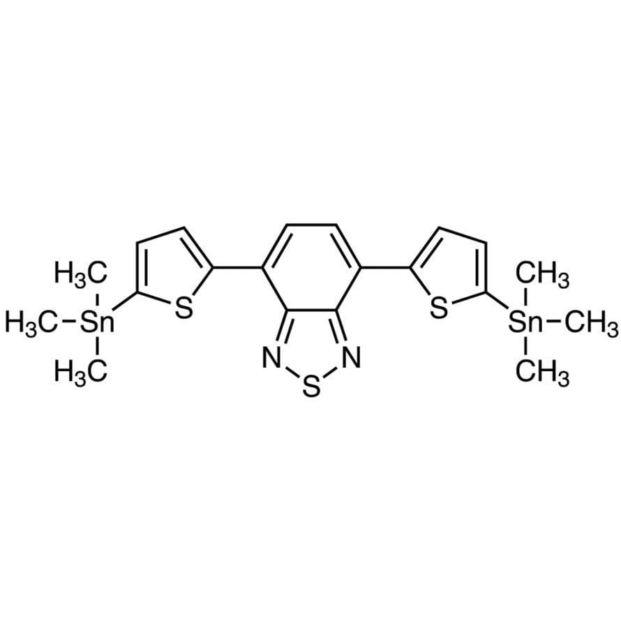 4,7-Bis(5-trimethylstannyl-2-thienyl)-2,1,3-benzothiadiazole >95.0%(GC) - CAS 1025451-57-3