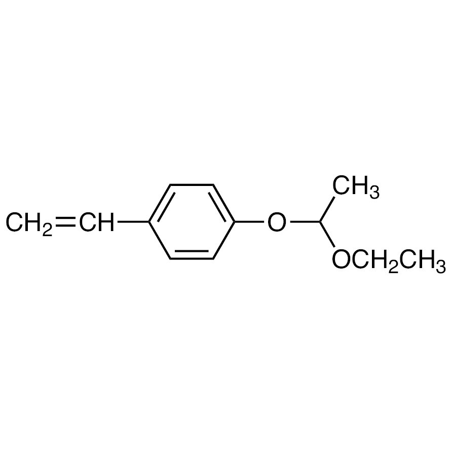 1-(1-Ethoxyethoxy)-4-vinylbenzene (stabilized with TBC) >98.0%(GC) - CAS 157057-20-0