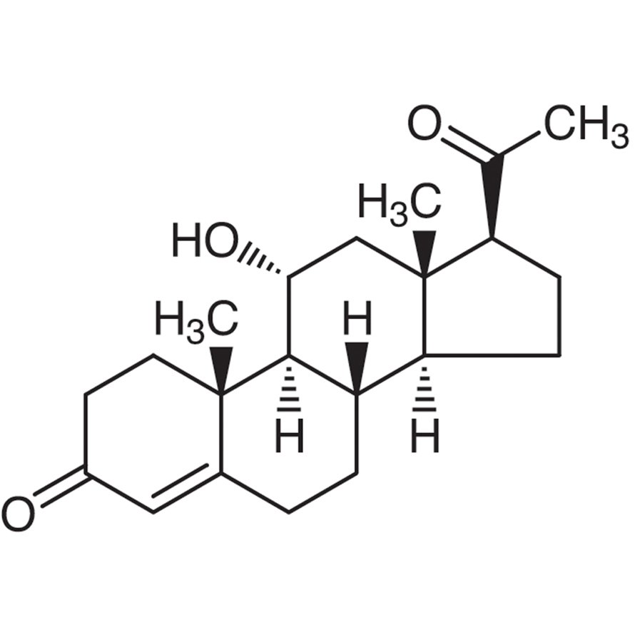 11α-Hydroxyprogesterone >95.0%(GC) - CAS 80-75-1