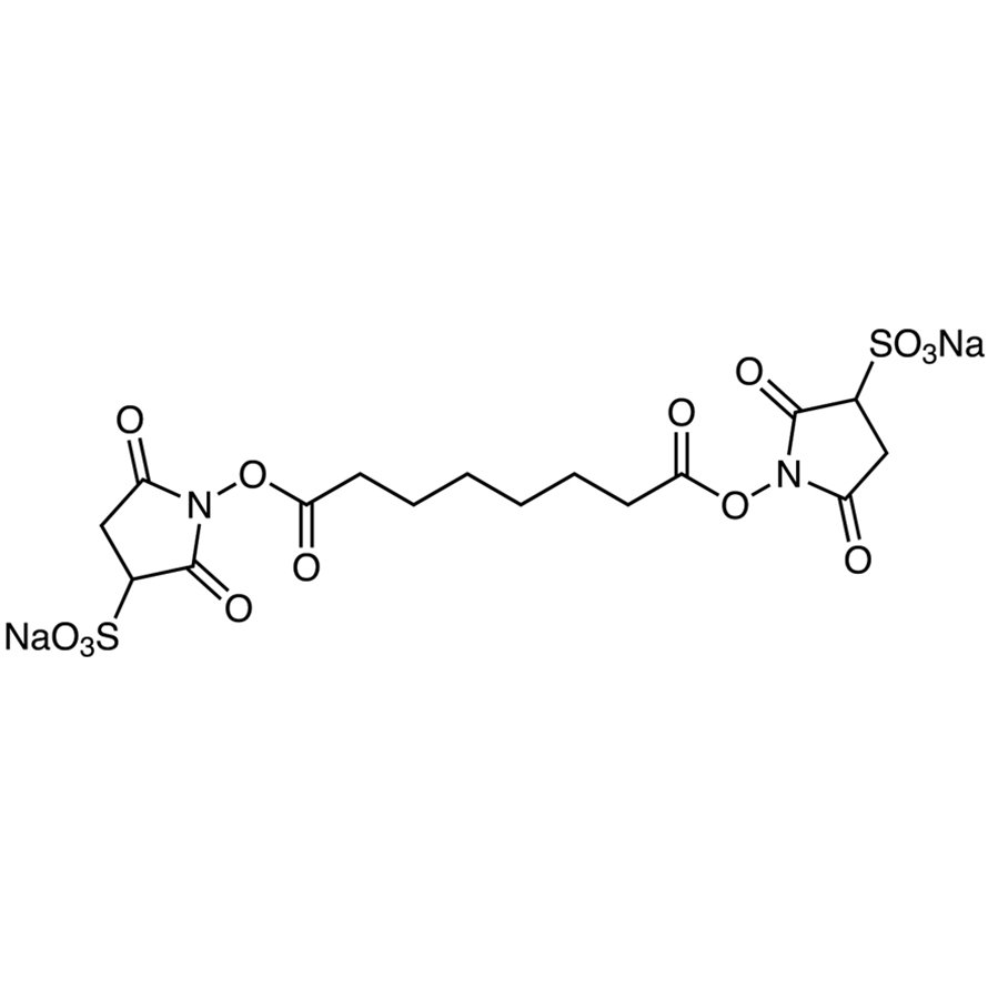 Bis(3-sulfo-N-succinimidyl) Suberate Disodium Salt >96.0%(N) - CAS 127634-19-9