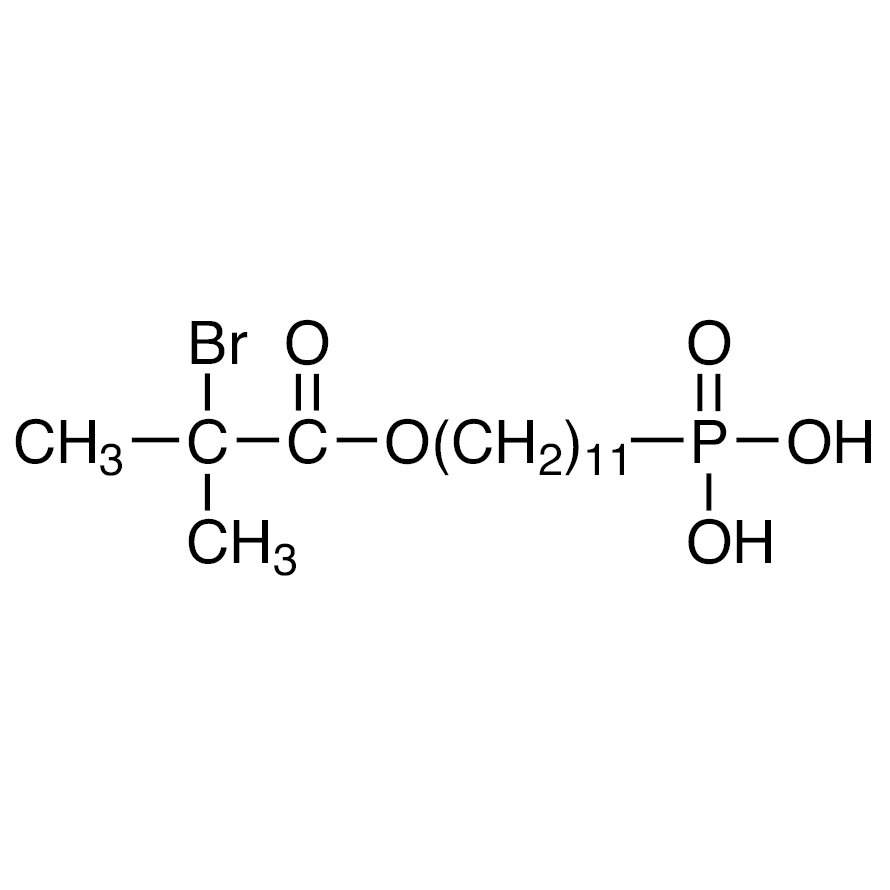 [11-[(2-Bromo-2-methylpropanoyl)oxy]undecyl]phosphonic Acid >98.0%(T) - CAS 1095957-23-5