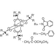 Tetrakis[N-phthaloyl-(S)-phenylalaninato]dirhodium Ethyl Acetate Adduct  - CAS 131219-55-1