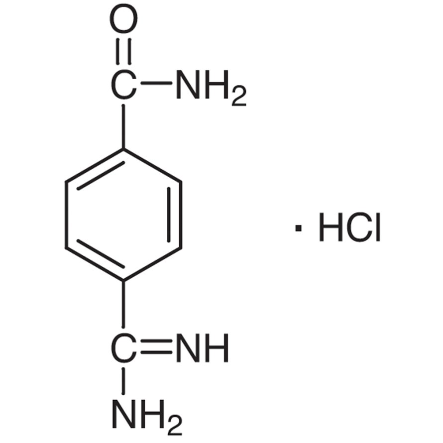4-Amidinobenzamide Hydrochloride >92.0%(HPLC)(N) - CAS 59855-11-7