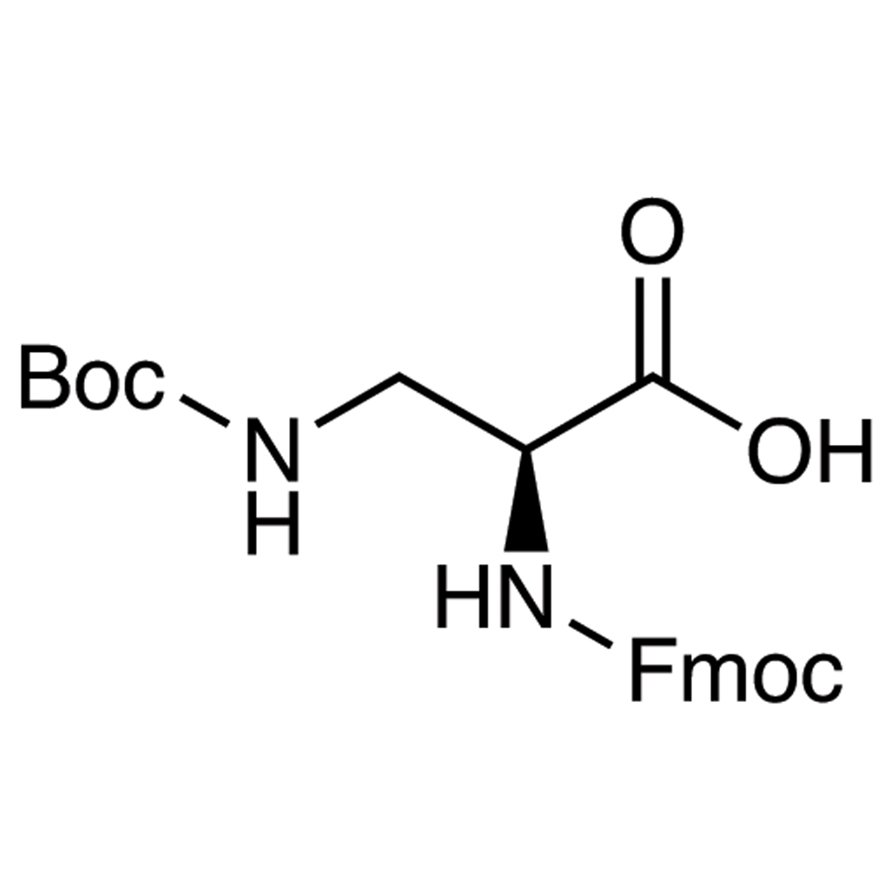 (S)-3-(tert-Butoxycarbonylamino)-2-[(9H-fluoren-9-ylmethoxy)carbonylamino]propionic Acid >97.0%(T)(HPLC) - CAS 162558-25-0