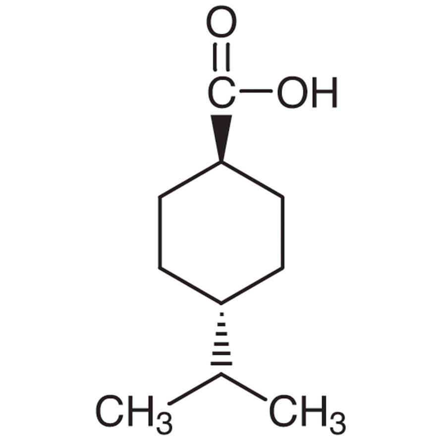 trans-4-Isopropylcyclohexanecarboxylic Acid >98.0%(GC)(T) - CAS 7077-05-6