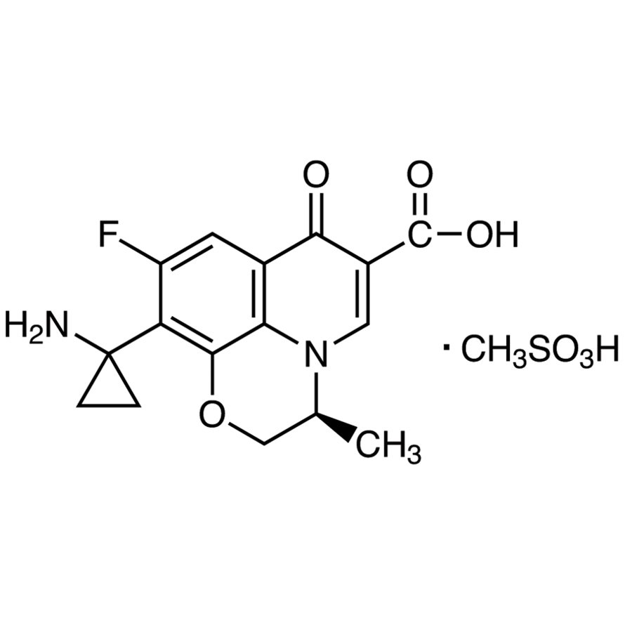 Pazufloxacin Mesylate >98.0%(T)(HPLC) - CAS 163680-77-1