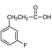 3-(3-Fluorophenyl)propionic Acid >97.0%(GC)(T) - CAS 458-45-7